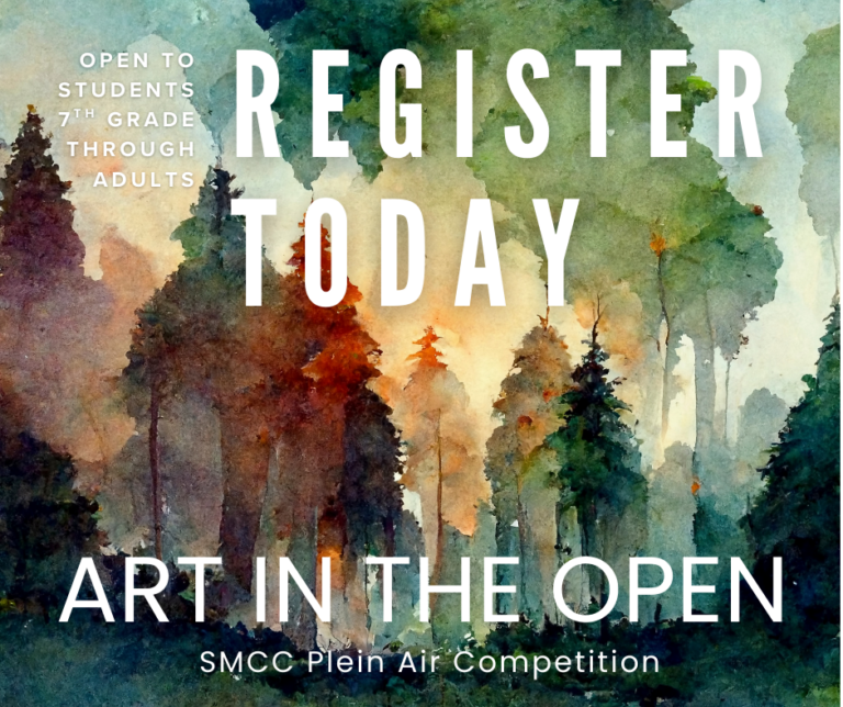 Register today for art in the open at smcc.